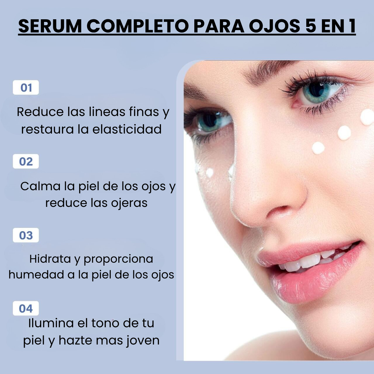 Vitaleé - Serum de Ojos 5 en 1 Multicorrección