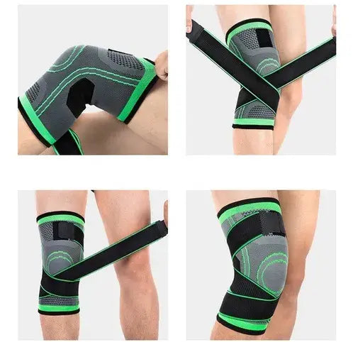 KneeFlex Armor-Rodillera de compresión ajustable
